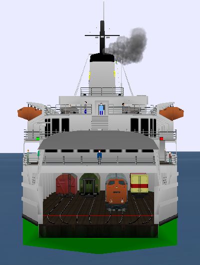 Fährschiff Sassnitz - Die Oma