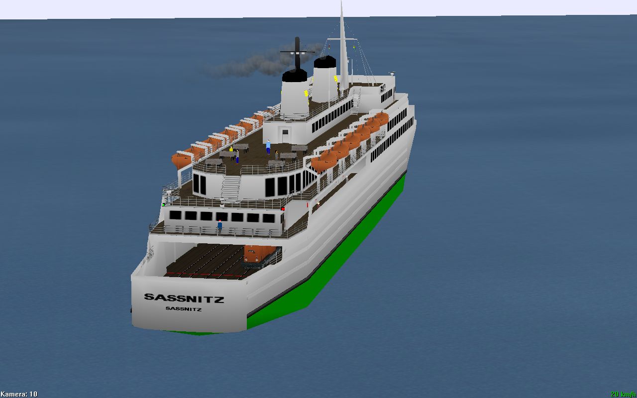 Fährschiff Sassnitz - Die Oma