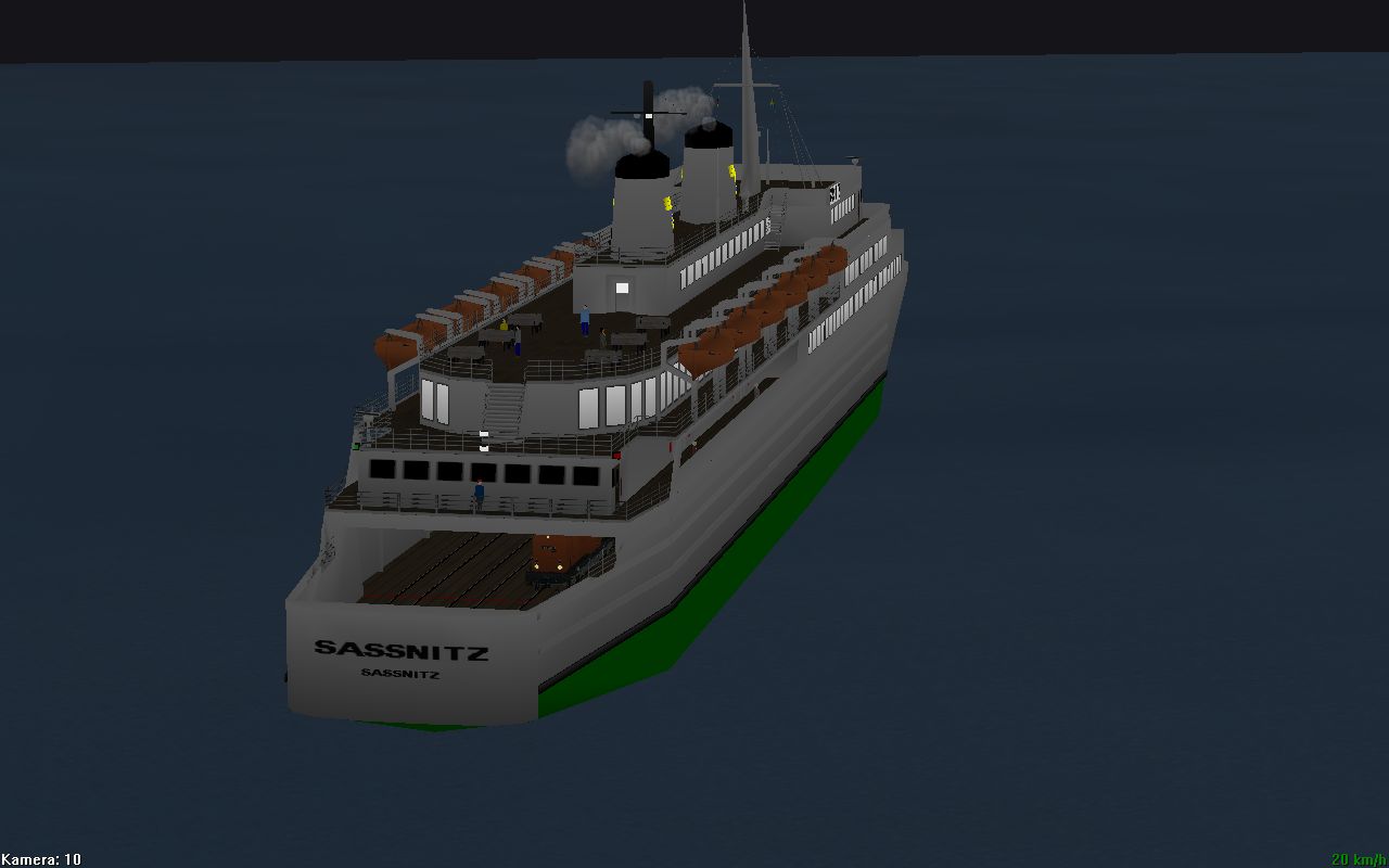 Fährschiff Sassnitz - Die Oma