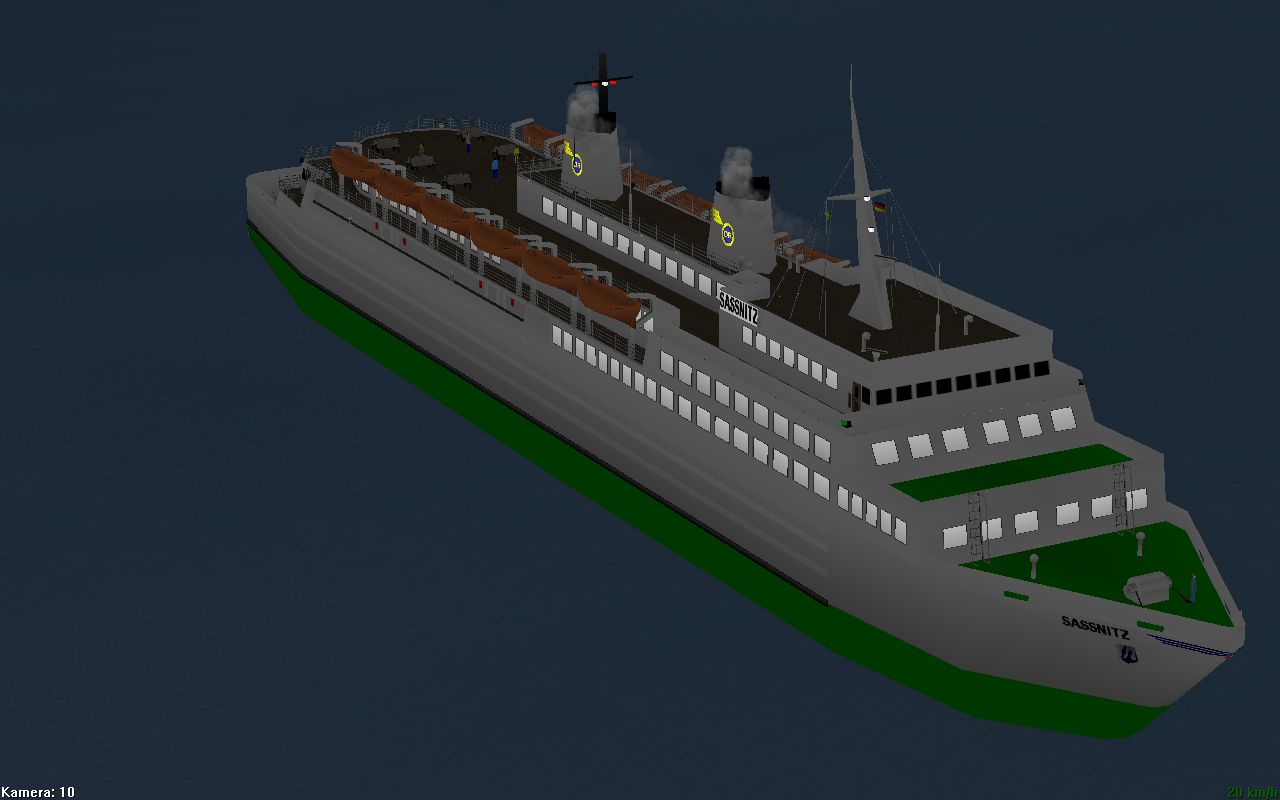 Fährschiff Sassnitz - Die Oma