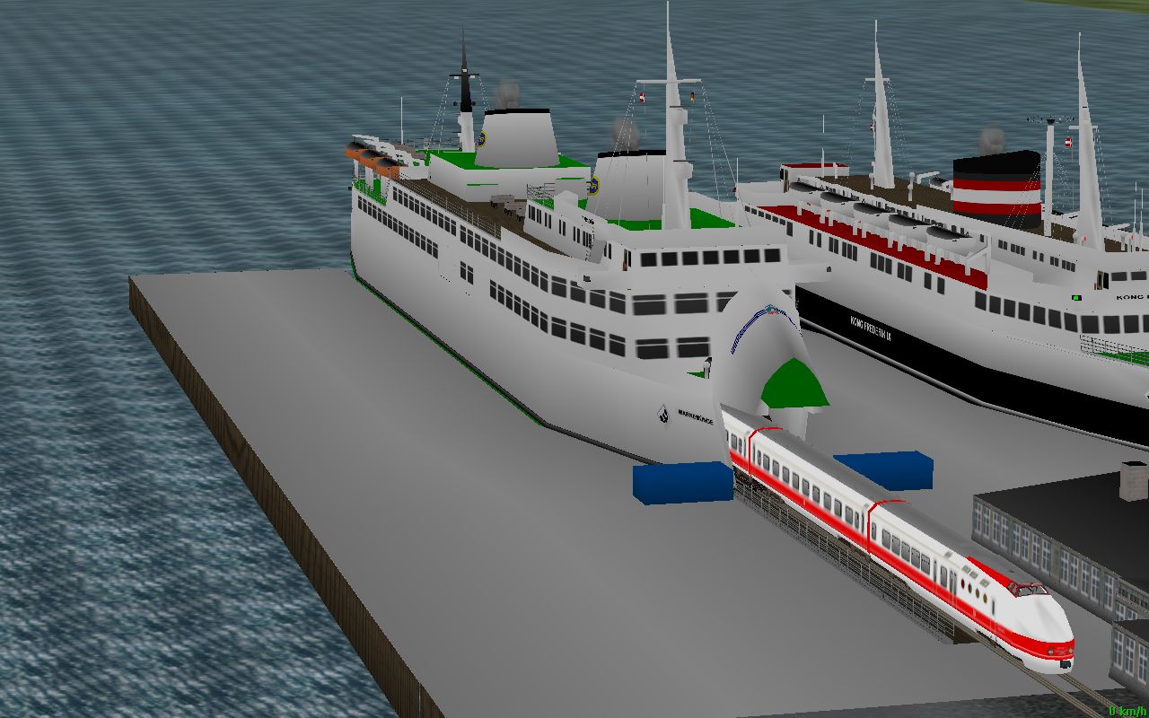 Fährschiff Warnemuende 