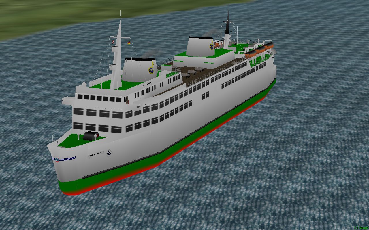 Fährschiff Warnemuende 