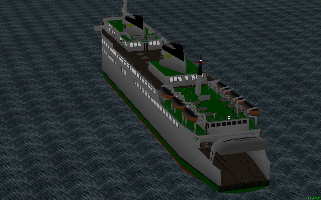 Fährschiff Warnemuende 