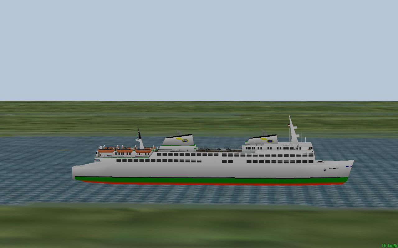 Fährschiff Warnemuende 