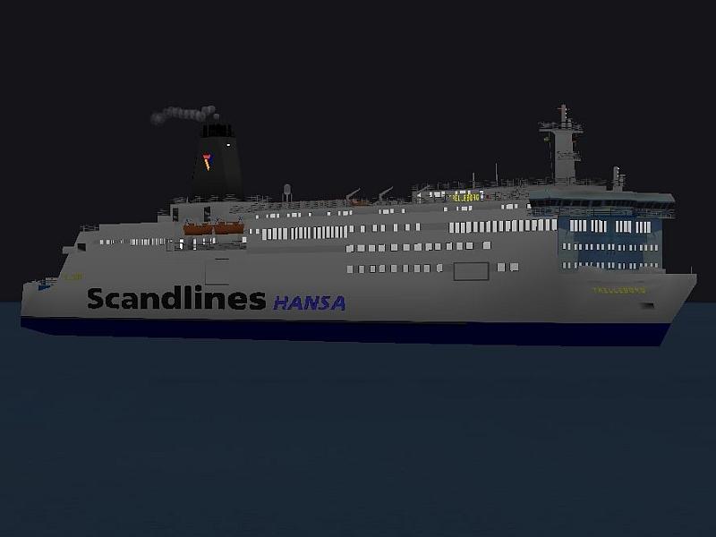 Fährschiff Trelleborg 