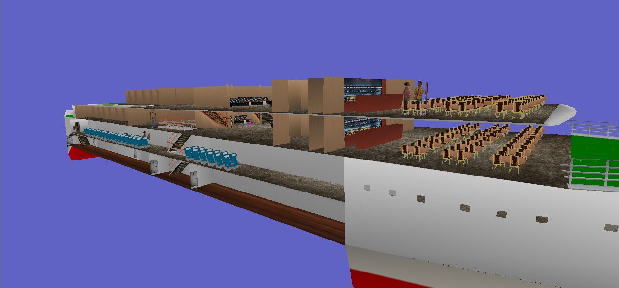 Fährschiff Drottningen 