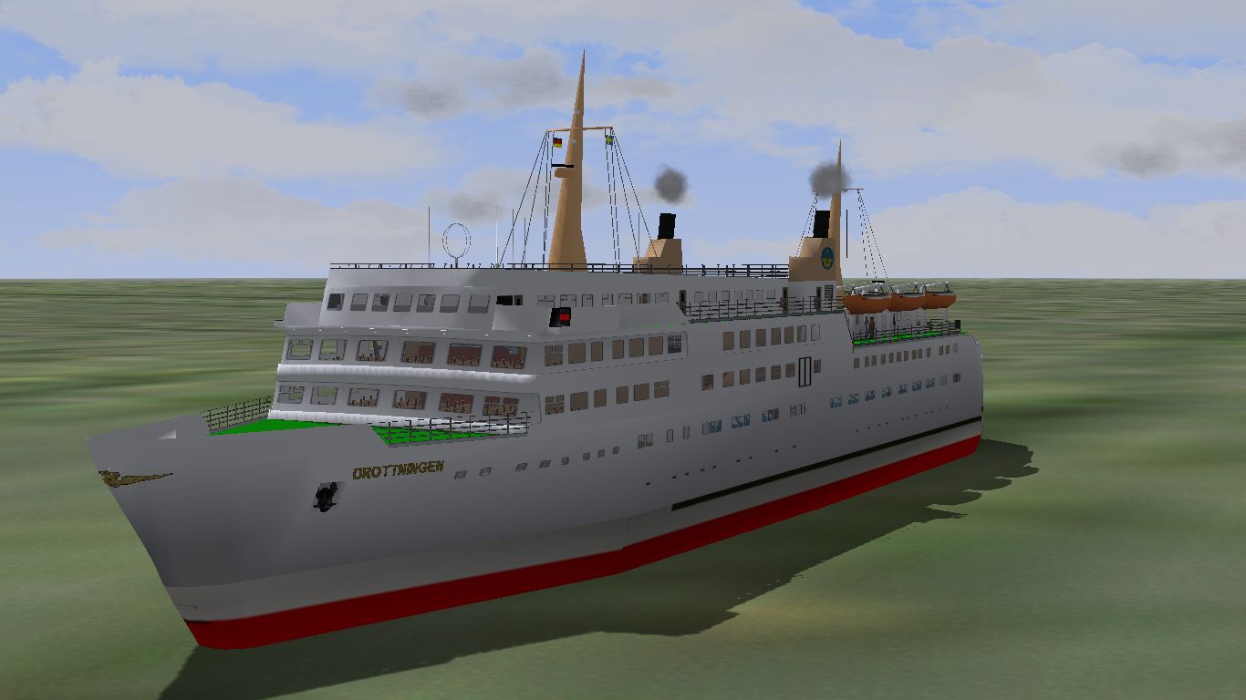 Fährschiff Drottningen