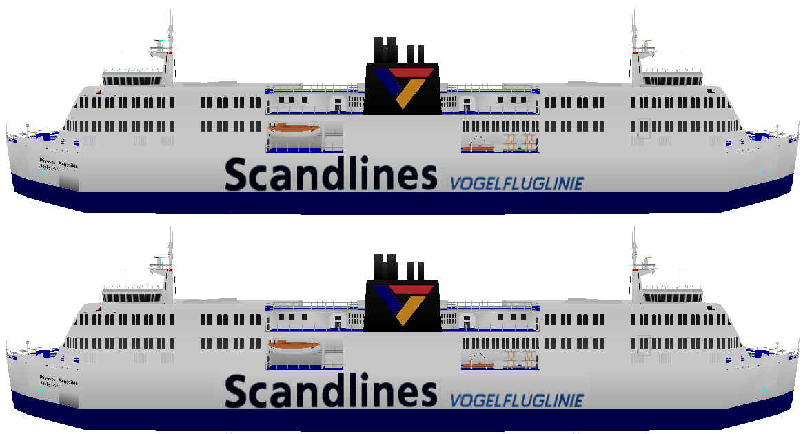 Fährschiff Princess Benedikte