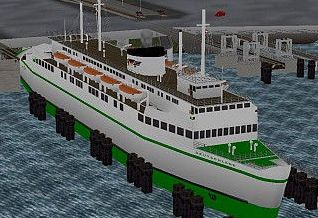 Fährschiff Deutschland